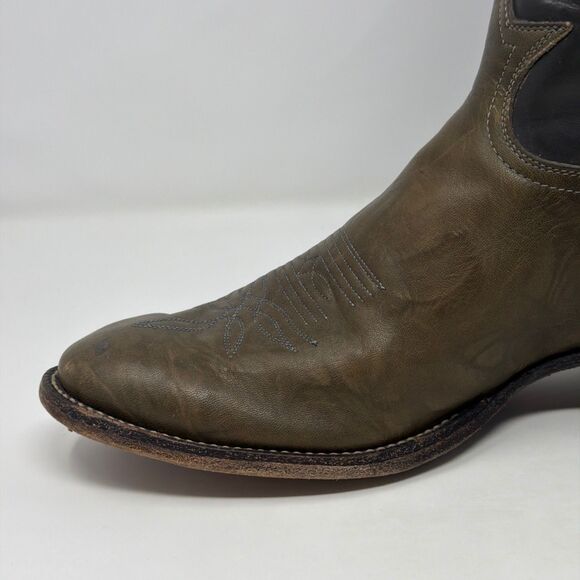 Tony Lama Vintage Western Cowboy Boots Size 11B USA Made READ main image 11